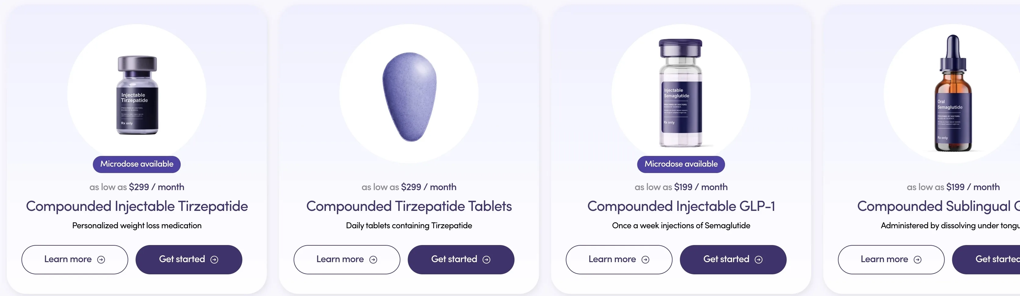 SkinnyRx Medications — Compounded Injectable Tirzepatide, Tirzepatide Tablets, Injectable GLP-1, Sublingual Drops